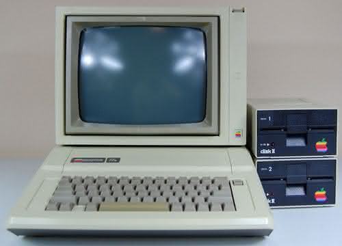 Foto de um Apple IIe