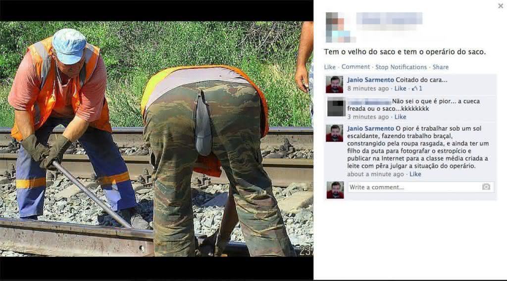 O operário do saco